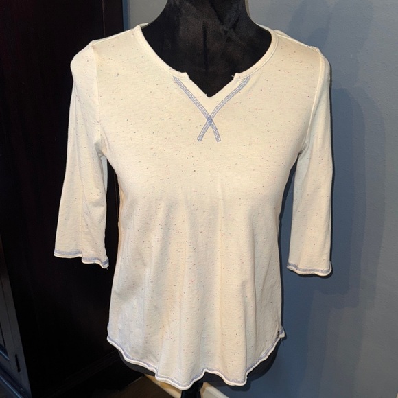 •Matilda Jane Cream Blouse with Stitch Detail• - Picture 1 of 7